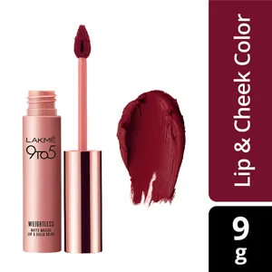 LAKME 9TO5 LIP CHEEK COLOR ROSY PLUM